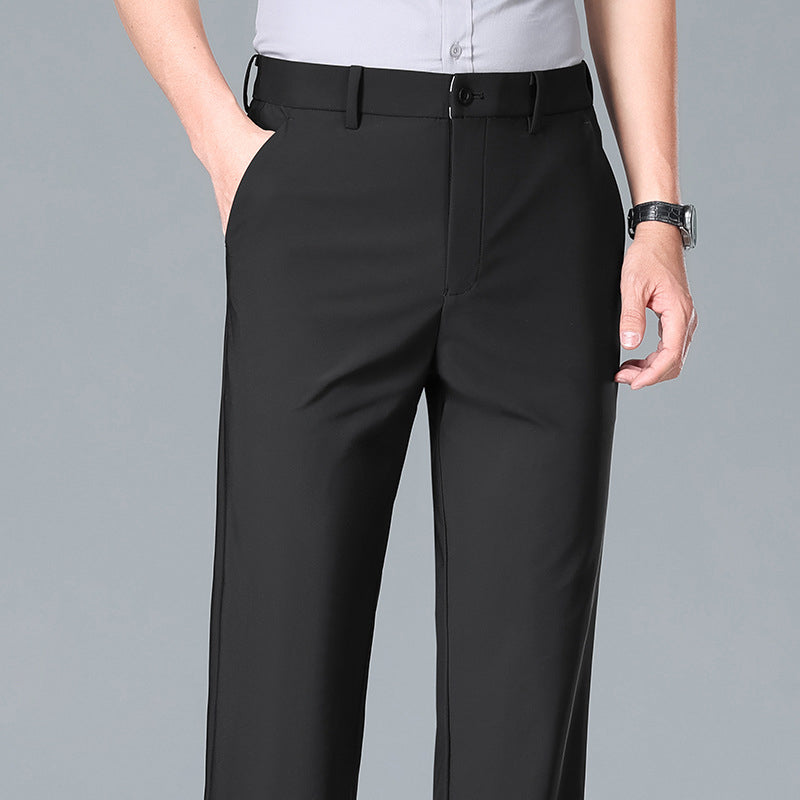 ❄️Stay Cool & Stylish 👖Men's Summer Breathable Stretch Straight Leg Pants