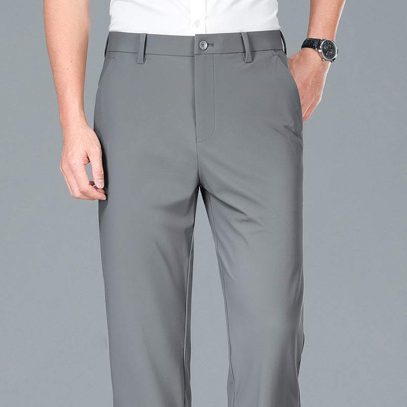 ❄️Stay Cool & Stylish 👖Men's Summer Breathable Stretch Straight Leg Pants