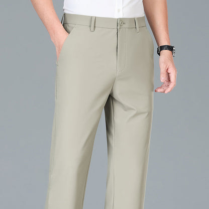 ❄️Stay Cool & Stylish 👖Men's Summer Breathable Stretch Straight Leg Pants