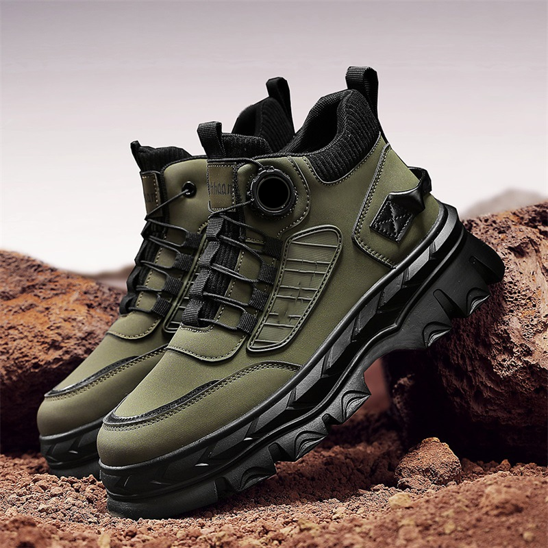 🔥New Hot Selling❤️‍🔥Men's Retro Casual Chunky Ankle Boots