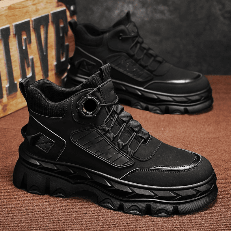 🔥New Hot Selling❤️‍🔥Men's Retro Casual Chunky Ankle Boots