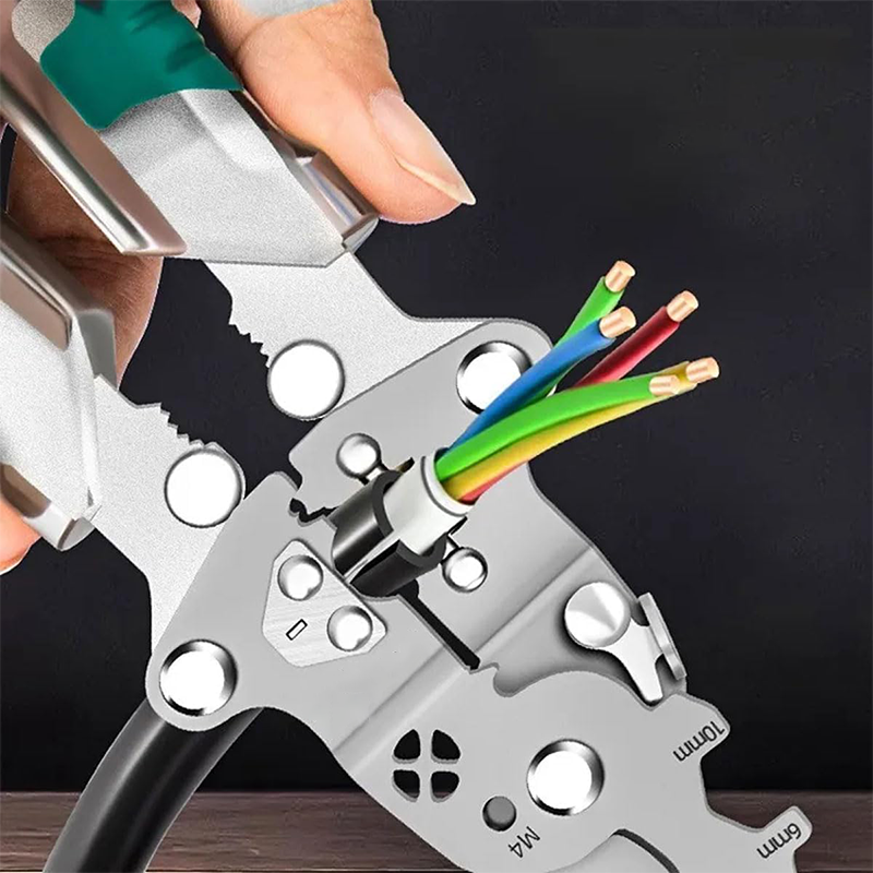 🎉 Multifunktions-Klappzange für Elektriker – All-in-One, kompakt & ergonomischer Griff 🛠️📦