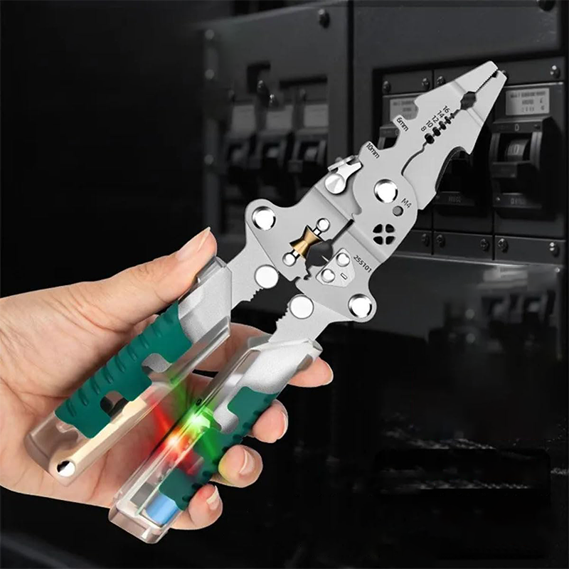 🎉 Multifunktions-Klappzange für Elektriker – All-in-One, kompakt & ergonomischer Griff 🛠️📦