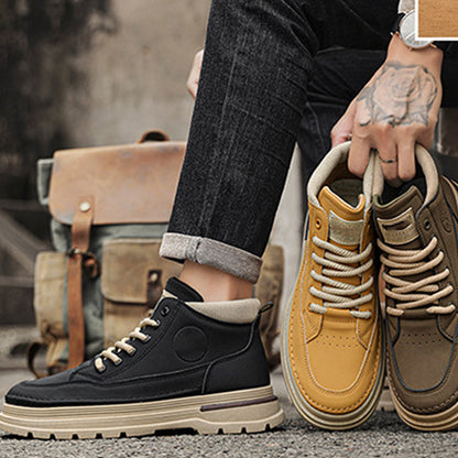 🔥Hot Sale🔥Men’s StreetStep High-Top Boots -👍High grip, supportive body shape!