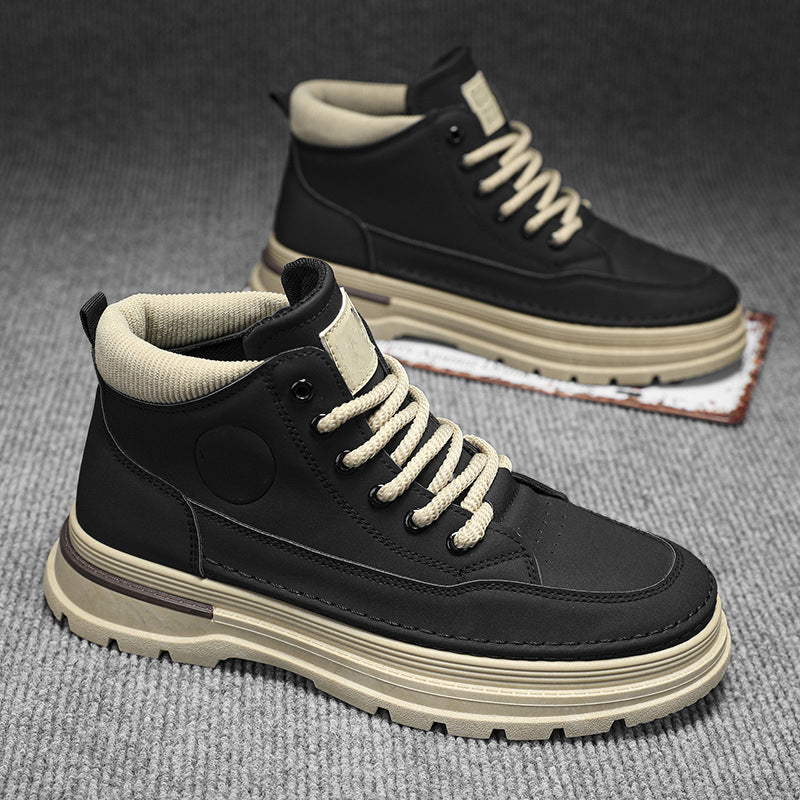 🔥Hot Sale🔥Men’s StreetStep High-Top Boots -👍High grip, supportive body shape!