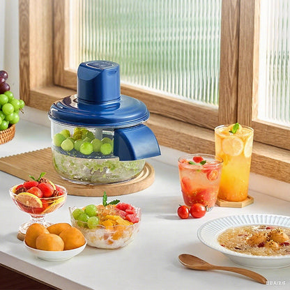 ⏳Nur für kurze Zeit 50% Rabatt⏰Transparenter elektrischer Obst- und Gemüseschäler🍇🧄
