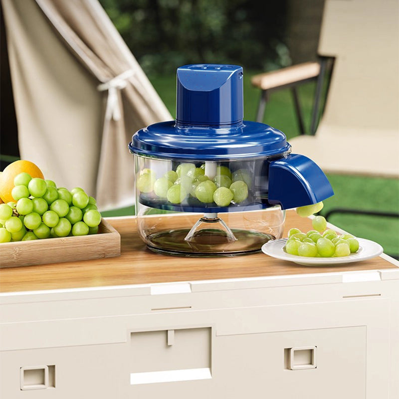 ⏳Nur für kurze Zeit 50% Rabatt⏰Transparenter elektrischer Obst- und Gemüseschäler🍇🧄
