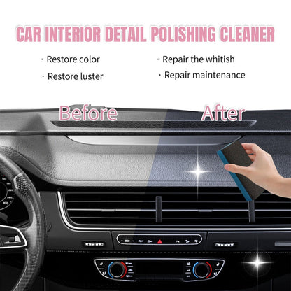 🚗BUY 1 GET 1 FREE !🔥Car Interior Polish Cleaner – Deep Cleaning, Restores Shine & Non-Toxic Formula ✨