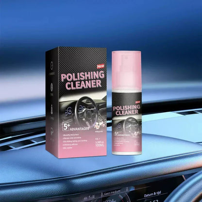 🚗BUY 1 GET 1 FREE !🔥Car Interior Polish Cleaner – Deep Cleaning, Restores Shine & Non-Toxic Formula ✨