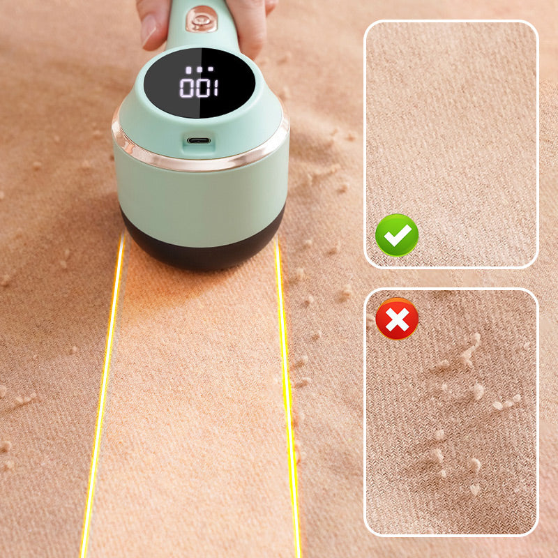 ✨Digital Display Fabric Lint Remover with 3 Speeds
