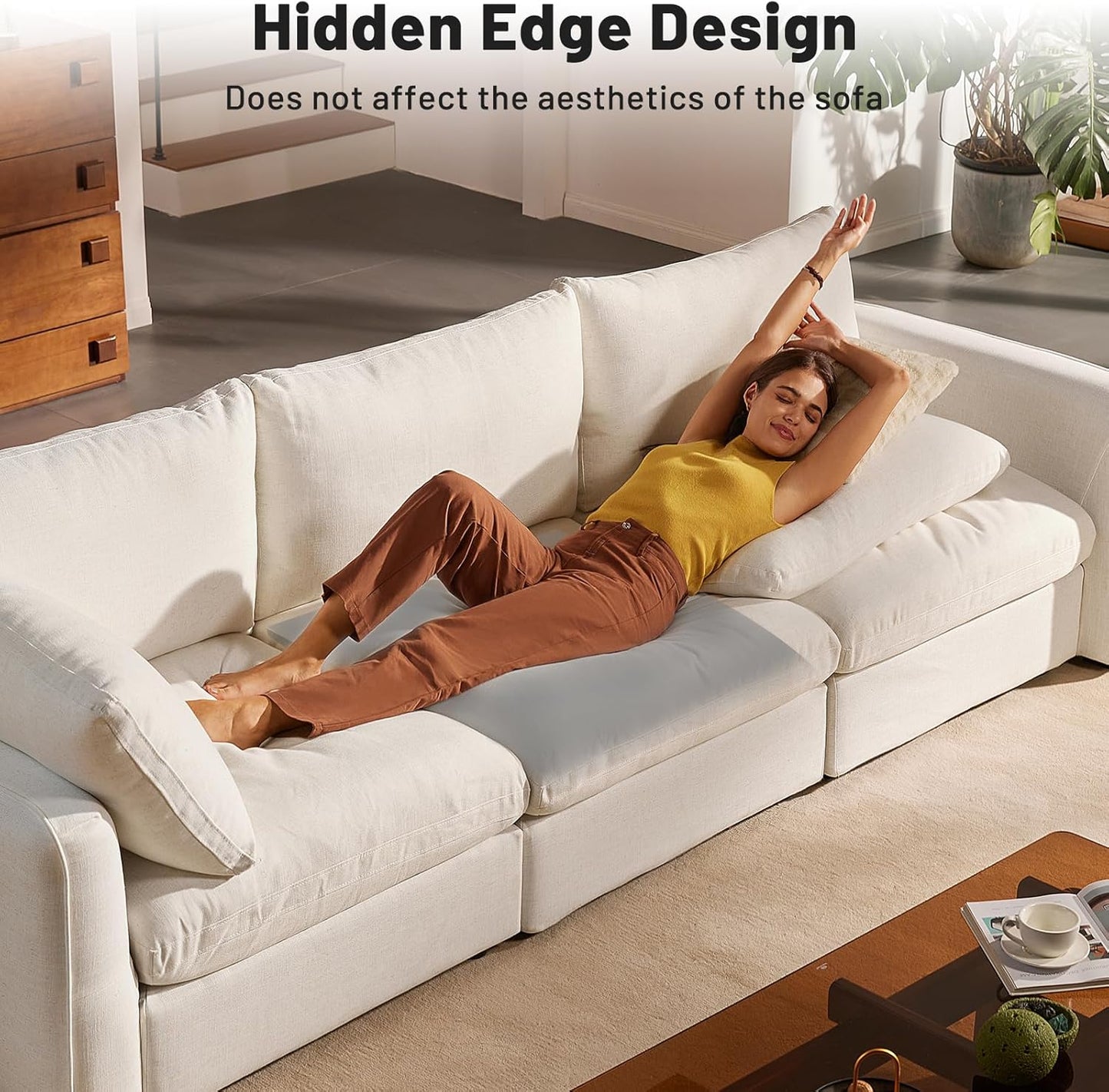 🛋️ 2025 Hot Sale 50% Off✨ Sofa Cushion Support for Sagging Seats - High-Density Foam Insert with Non-Slip Base for Enhanced Comfort & Posture 🏠💫