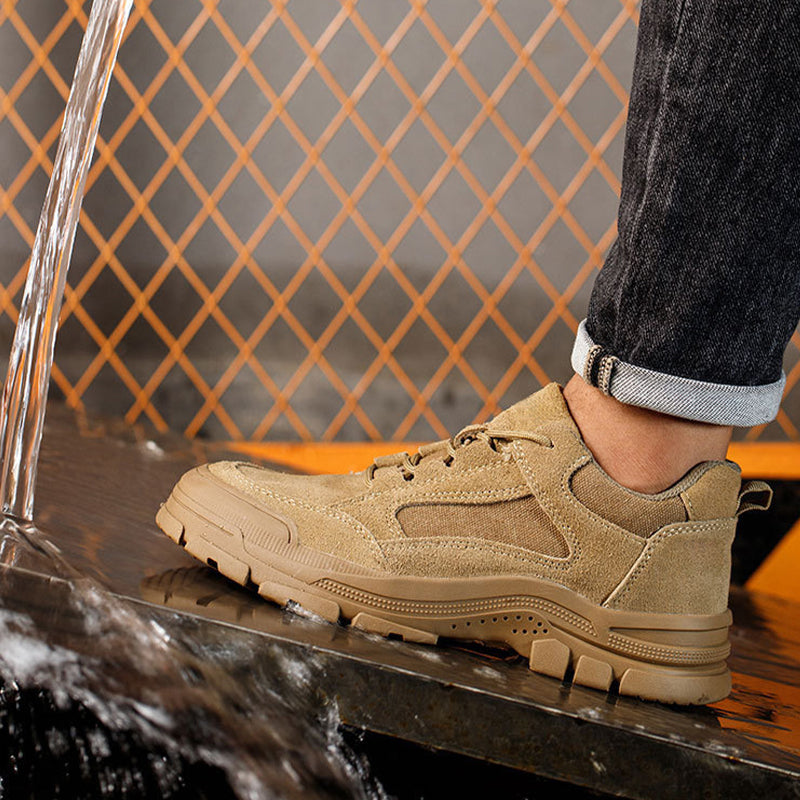 🏷️ BLACK FRIDAY ONLY — Industrial-Grade Safety Shoes | Anti-Slip • Anti-Puncture • Heat-Resistant