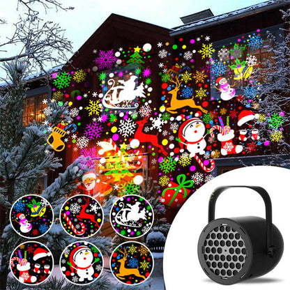 🎄🎁Christmas Hot Sale 50% OFF🎅16-Pattern USB Christmas Projector Light