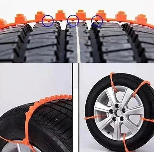 🔥 Hot Sale🔥Universal Reusable Anti-skid Nylon Tire Chains