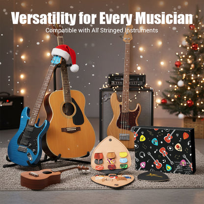 🎄 Guitar Picks Advent Calendar — 24 Days of Music, Creativity & Christmas Fun