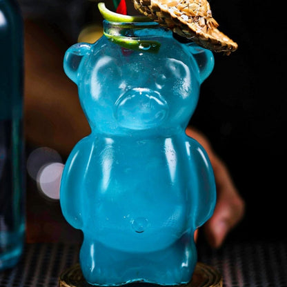 ✨LAST DAY PROMOTION Adorable Clear Bear Glass Cup