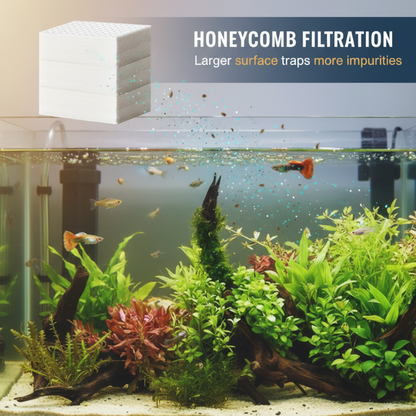 ⚡Black Friday Specials🐠 BUY 1 GET 1 FREE! ✨ AQUARIUM CLARIFYING SHEETS - Crystal Clear Water in 24 Hours, Removes Odors and Impurities, Safe for All Fish and Plants 🌿🔮