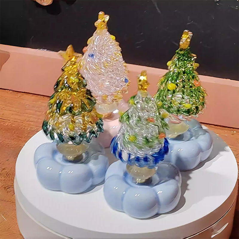 🎄Sonderangebot💥Weihnachts-Hot-Sale 55% RABATT🎅Handgefertigte drehbare Weihnachtsbaumkugeln aus Glas