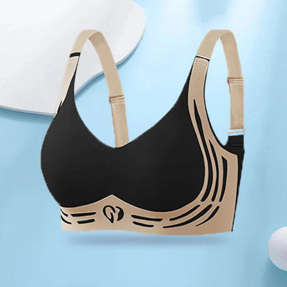 ✨ Seamless Wire-Free Lift Bra – Ultra-Soft Push-Up Support, Anti-Sagging Design for Natural Shape & All-Day Comfort 💗