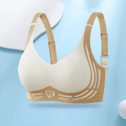 ✨ Seamless Wire-Free Lift Bra – Ultra-Soft Push-Up Support, Anti-Sagging Design for Natural Shape & All-Day Comfort 💗