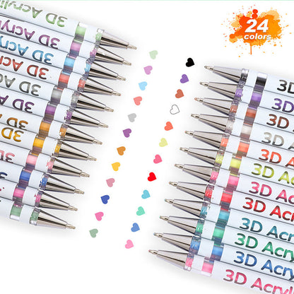 🎅Weihnachtsverkauf 70% RABATT!!🎄🎁Über 50.000 verkauft! Fast vergriffen✨Mehrfarbiges Gelstifte-Set zum Zeichnen & Ausmalen
