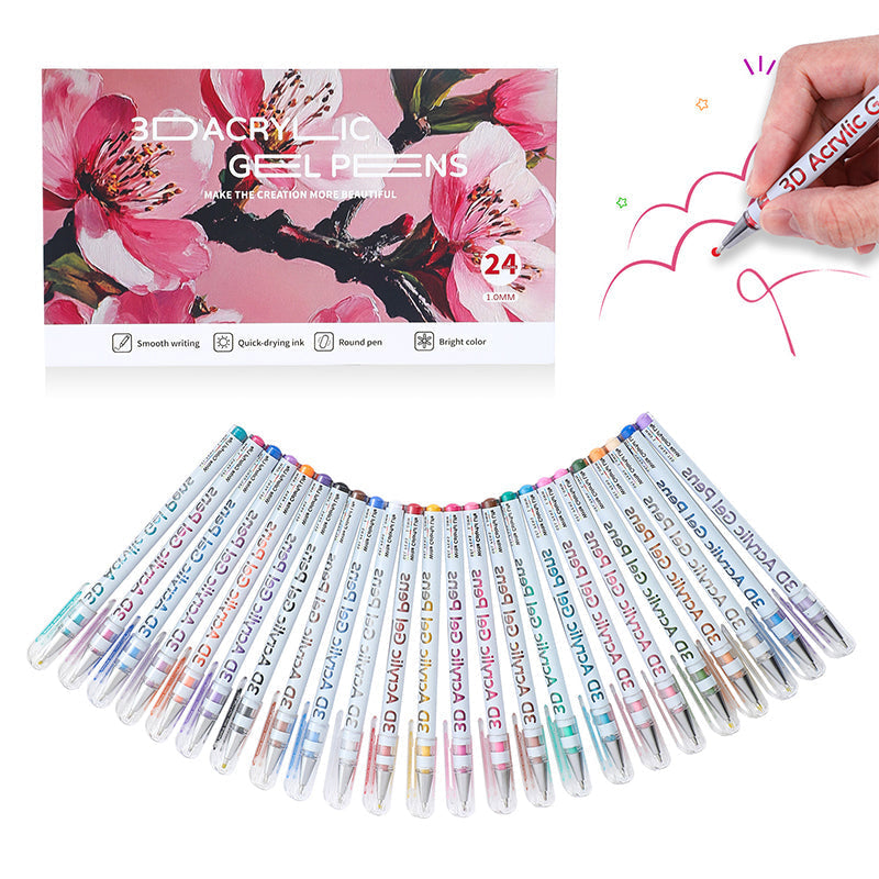 🎅Weihnachtsverkauf 70% RABATT!!🎄🎁Über 50.000 verkauft! Fast vergriffen✨Mehrfarbiges Gelstifte-Set zum Zeichnen & Ausmalen