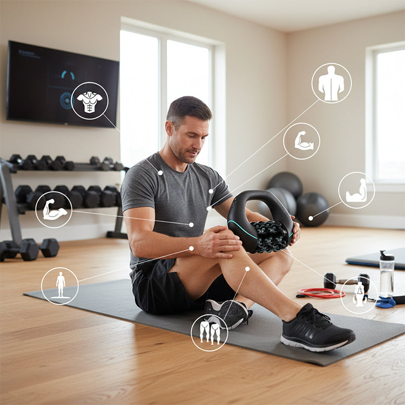 📢📢50% RABATT !!!⏰Elektrisches Handheld-Rollenmassagegerät