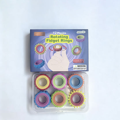 Rotating Sensory Fidget Rings