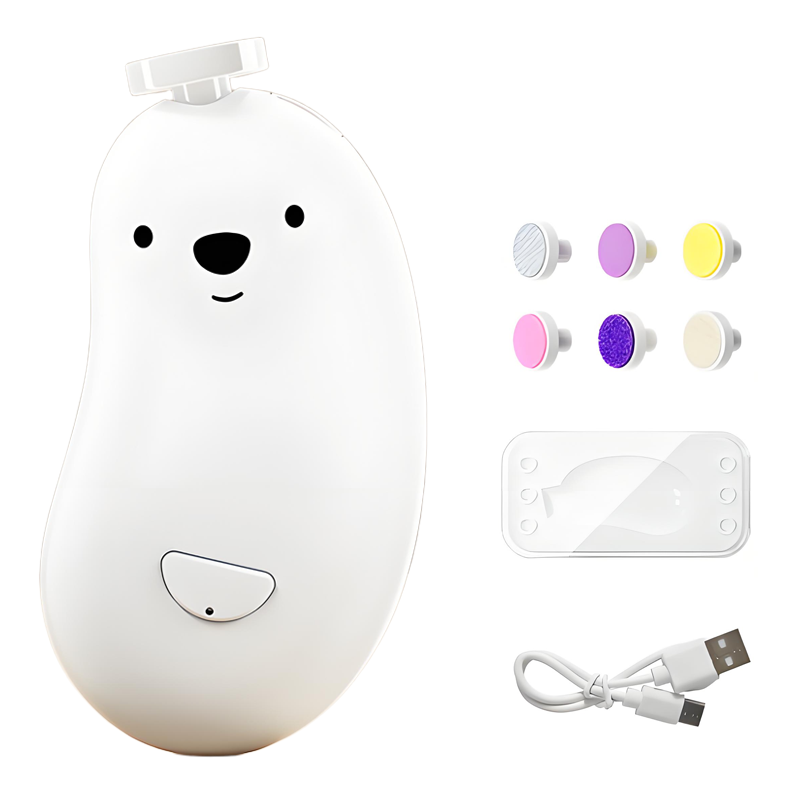 ⭐ Enhanced Safety Baby Nail Trimmer — Gentle, Silent & Stress-Free Nail Care for Newborns