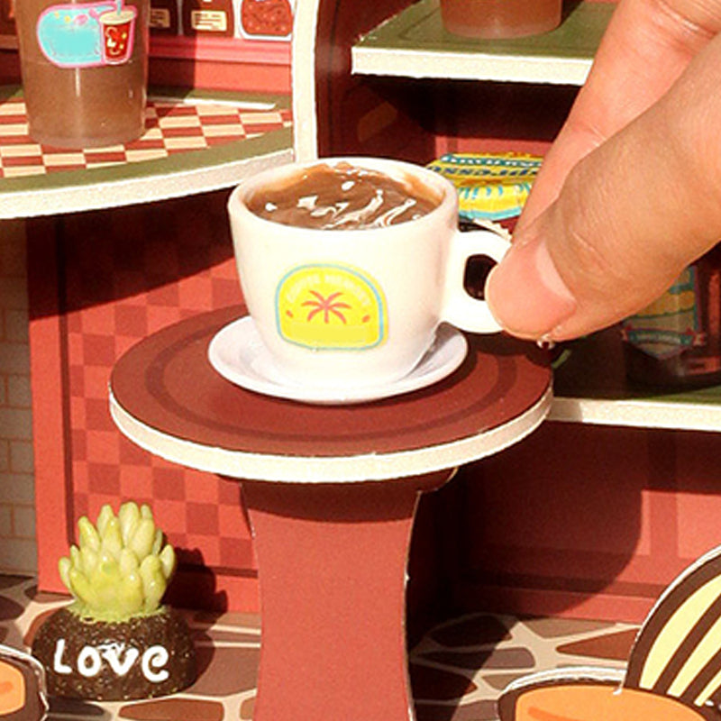 🔥Top-Angebote – DIY Miniatur-Café-Kit