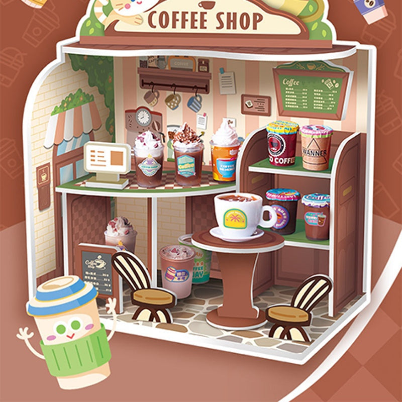 🔥Top-Angebote – DIY Miniatur-Café-Kit