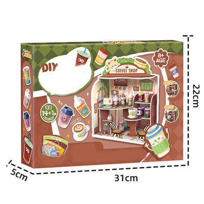🔥Top-Angebote – DIY Miniatur-Café-Kit