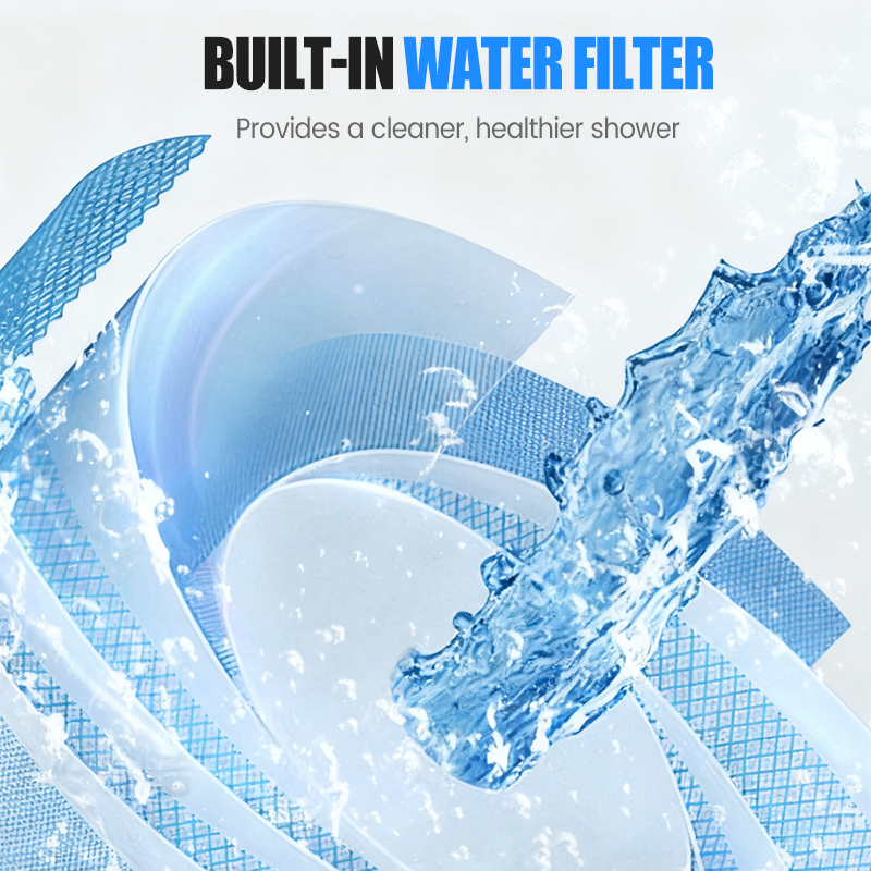 🚿 5-Modi Filter-Duschkopf – Spa-ähnliche Massage & hautfreundliches Filterwasser für gesünderes Haar & zarte Haut