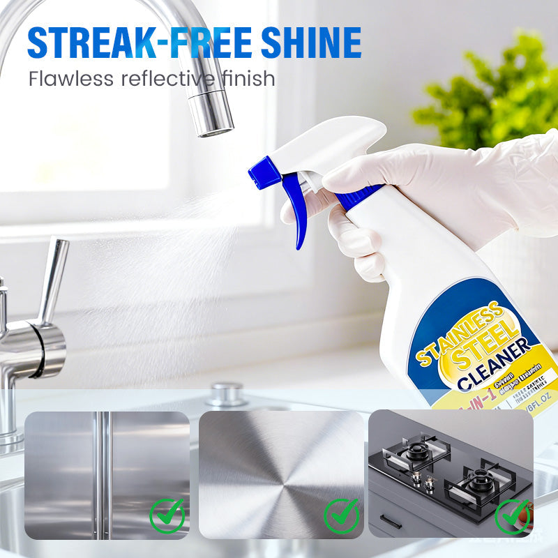Professional Stainless Steel Cleaner for Home & Kitchen