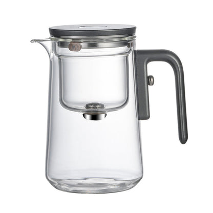 ✨ Elegant Magnetic Release Glass Teapot – Precision Brewing Made Effortless
