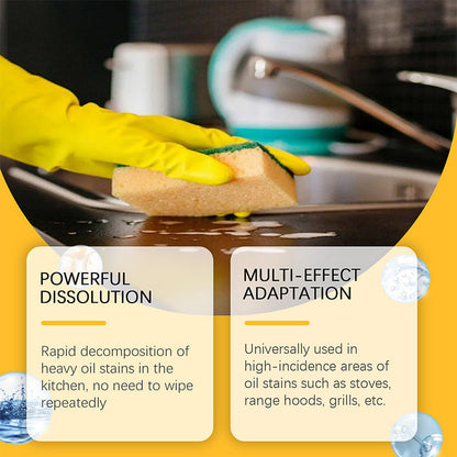 🔥Grease Buster🔥Powerful Degreaser Cleaning Spray for Kitchen