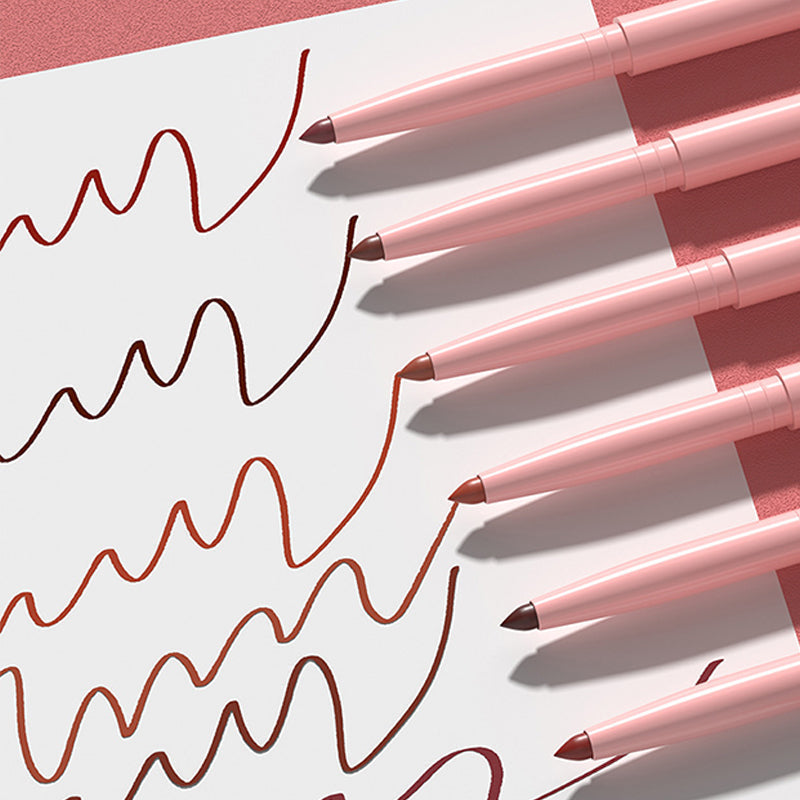 🔥Heiße Angebote – 12-Farben Matter Lippenstift & Lipliner Set (Holzummantelt) – Für perfekt definierte Lippen für jeden Look ✨