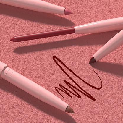 🔥Heiße Angebote – 12-Farben Matter Lippenstift & Lipliner Set (Holzummantelt) – Für perfekt definierte Lippen für jeden Look ✨