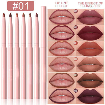 🔥Heiße Angebote – 12-Farben Matter Lippenstift & Lipliner Set (Holzummantelt) – Für perfekt definierte Lippen für jeden Look ✨