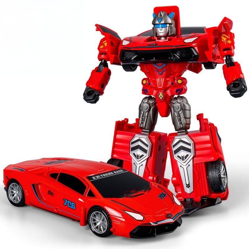🤖Lieblingsauto für Kinder🚗 Kollisionstransformations-Spielzeugauto für Kinder