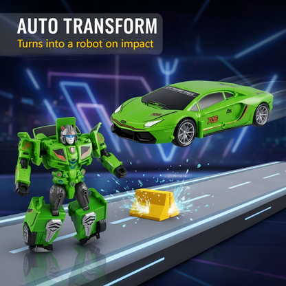 🤖Lieblingsauto für Kinder🚗 Kollisionstransformations-Spielzeugauto für Kinder