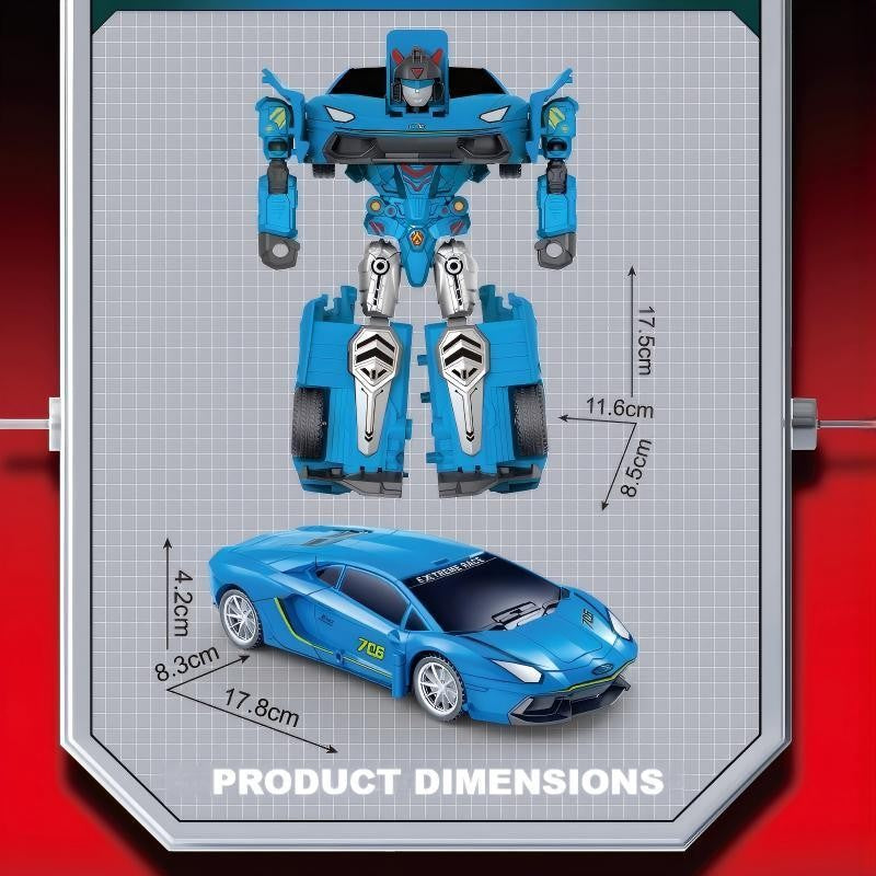 🤖Lieblingsauto für Kinder🚗 Kollisionstransformations-Spielzeugauto für Kinder