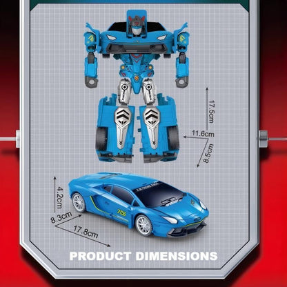 🤖Lieblingsauto für Kinder🚗 Kollisionstransformations-Spielzeugauto für Kinder