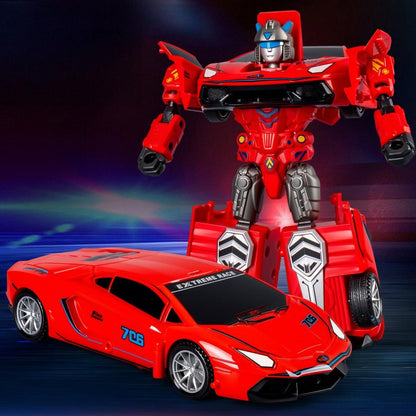 🤖Lieblingsauto für Kinder🚗 Kollisionstransformations-Spielzeugauto für Kinder