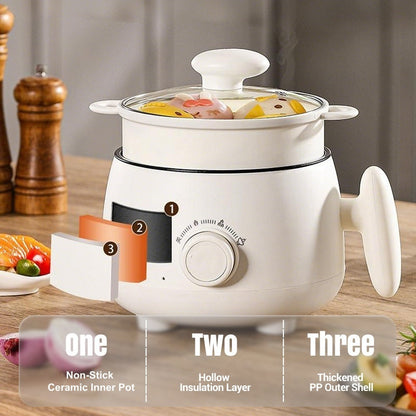 Portable Multifunctional Non-Stick Electric Pot
