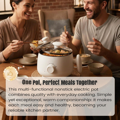Portable Multifunctional Non-Stick Electric Pot