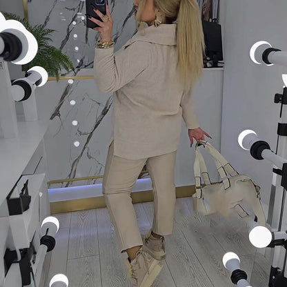 Women's elegant lapel loungewear set 🚛Free Shipping