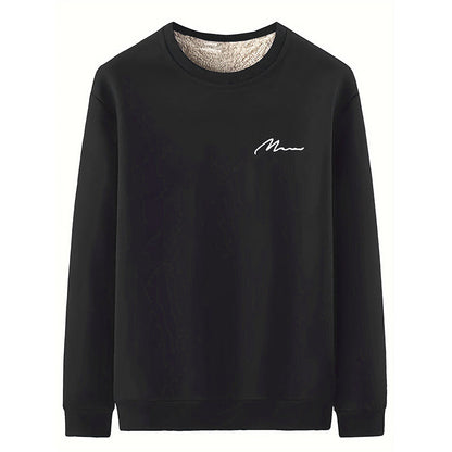 Men's Thermal Lined Crewneck Sweatshirt🚛Free Shiping