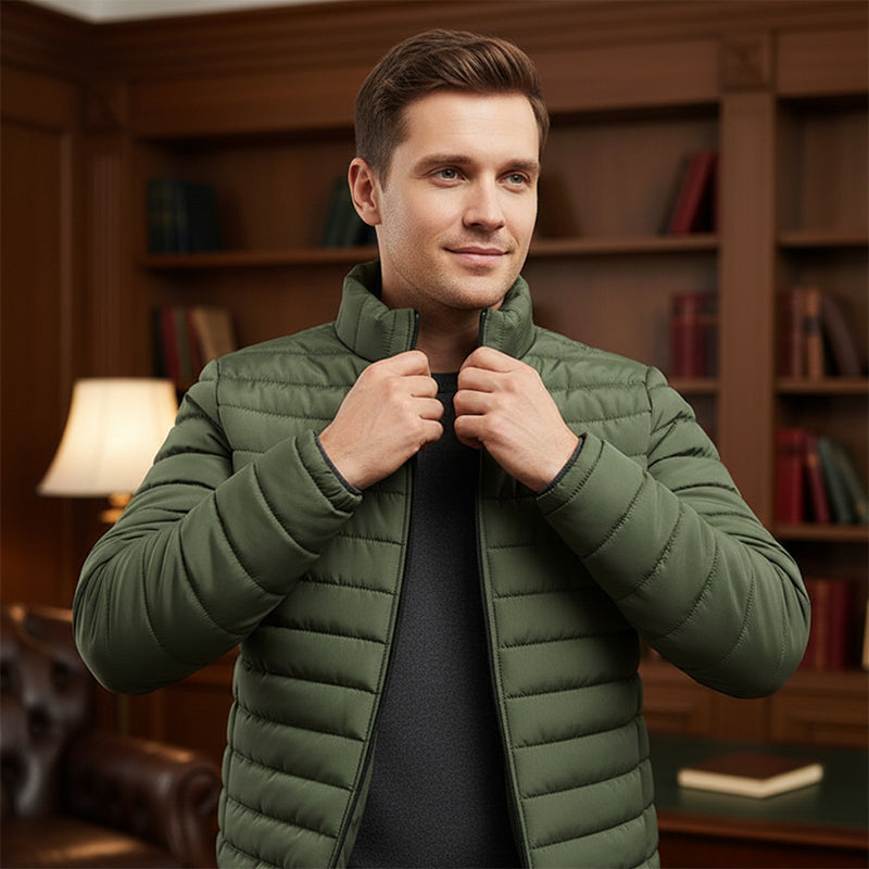 Solid Color Warm Lightweight Cotton Jacket🚛 Free Shipping
