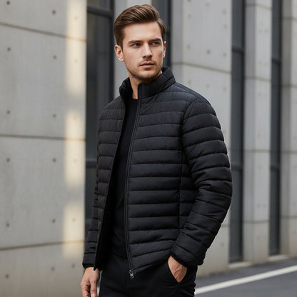 Solid Color Warm Lightweight Cotton Jacket🚛 Free Shipping
